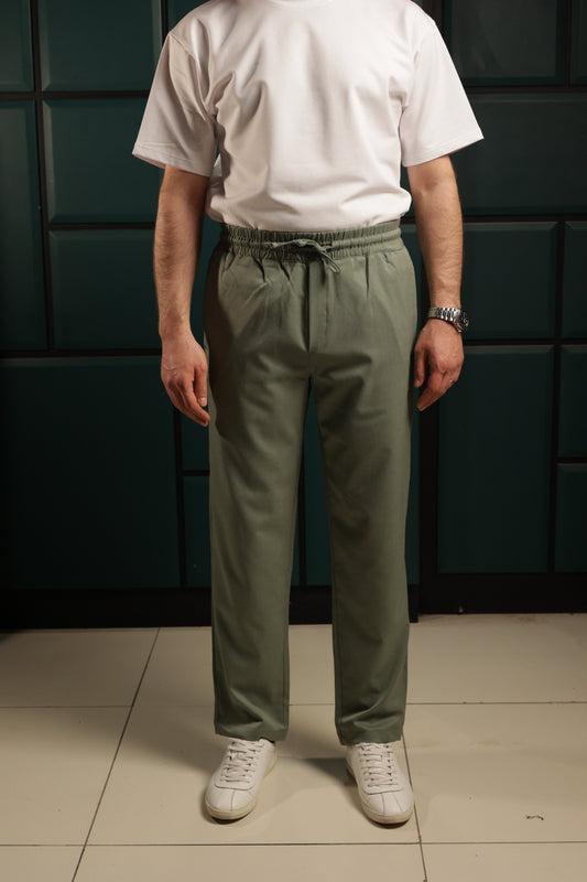 UrbanEase Düz Kesim Yazlık Jogger Pantolon