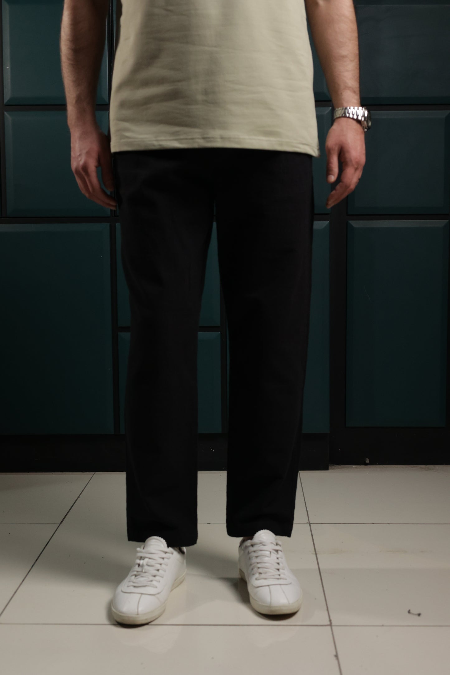 VerdeLino Bilekte Keten Pantolon